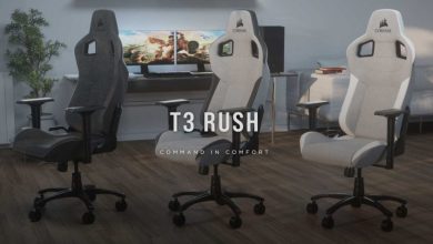 Corsair T3 RUSH Oyuncu Sandalyesi Piyasaya Sürüldü